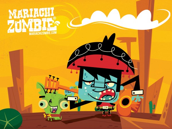 Mariachi Zombie atomic cartoons animation blog animation site