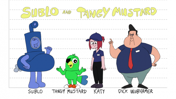 aaron long, sublo and tangy mustard, animation news, animation site