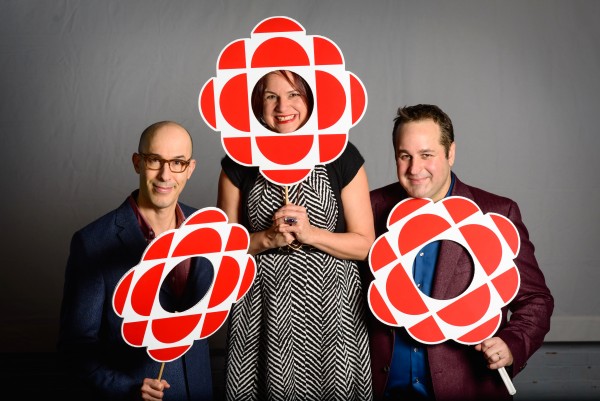 Martin, Marie, Drew with CBC gems