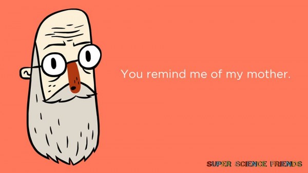 super science valentine freud